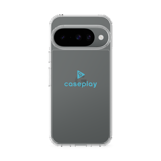 Slim Protection Case［ Original - CASEPLAY Logo - Light Blue/D ］