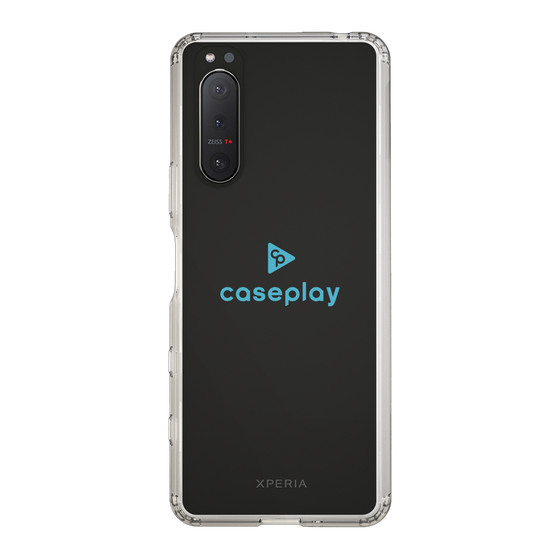 Slim Protection Case［ オリジナル - caseplayロゴ - ライトブルー/D ］