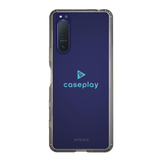 Slim Protection Case［ オリジナル - caseplayロゴ - ライトブルー/D ］