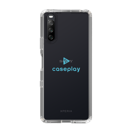 Slim Protection Case［ オリジナル - caseplayロゴ - ライトブルー/D ］