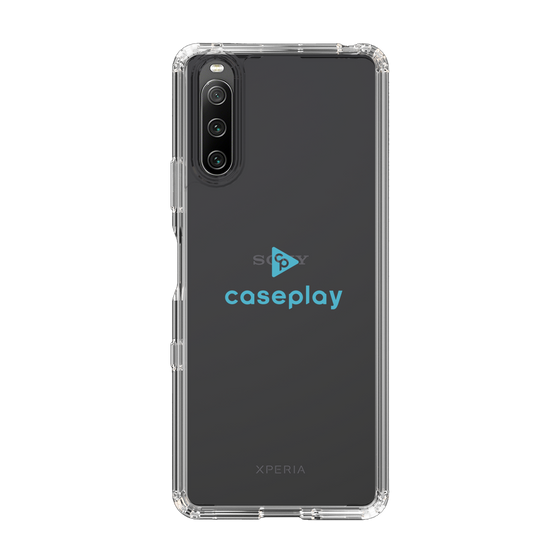Slim Protection Case［ オリジナル - caseplayロゴ - ライトブルー/D ］