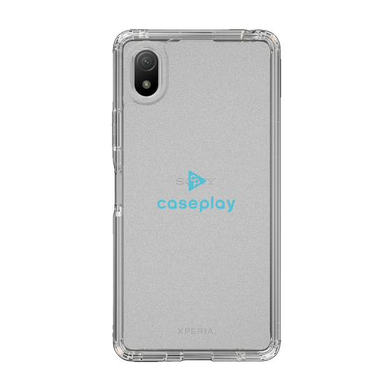 Slim Protection Case［ オリジナル - caseplayロゴ - ライトブルー/D ］