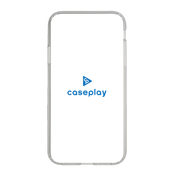 Slim Protection Case［ オリジナル - caseplayロゴ - Blue/D ］