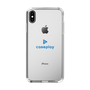Slim Protection Case［ オリジナル - caseplayロゴ - Blue/D ］