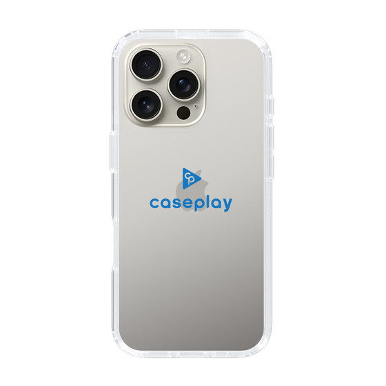 Slim Protection Case［ オリジナル - caseplayロゴ - Blue/D ］