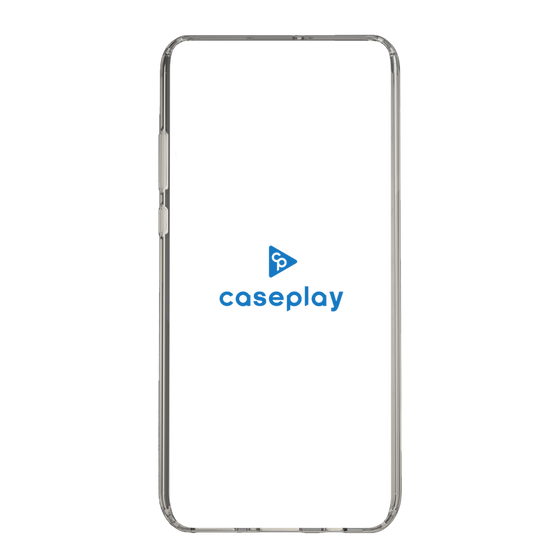 Slim Protection Case［ オリジナル - caseplayロゴ - Blue/D ］