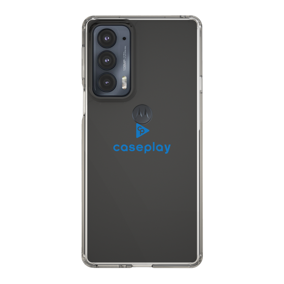 Slim Protection Case［ オリジナル - caseplayロゴ - Blue/D ］