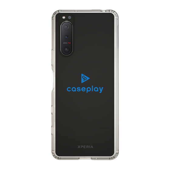 Slim Protection Case［ オリジナル - caseplayロゴ - Blue/D ］