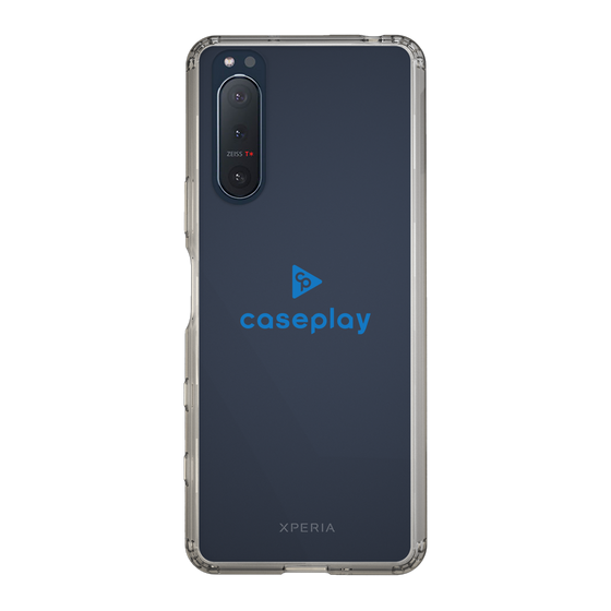 Slim Protection Case［ オリジナル - caseplayロゴ - Blue/D ］