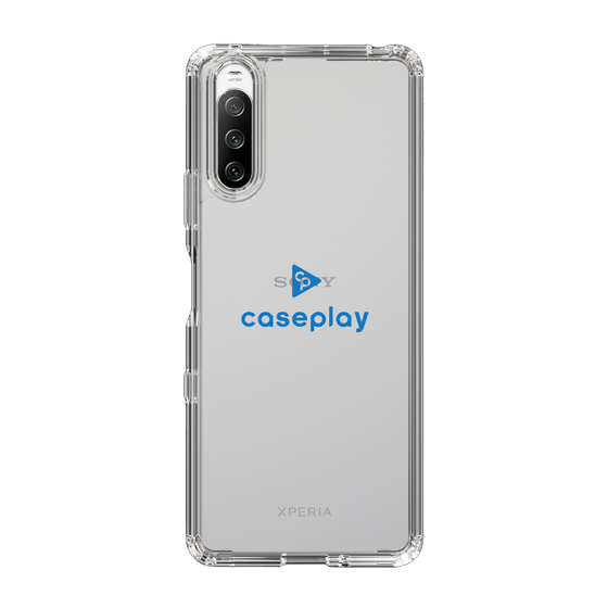 Slim Protection Case［ オリジナル - caseplayロゴ - Blue/D ］