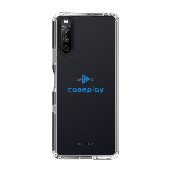 Slim Protection Case［ オリジナル - caseplayロゴ - Blue/D ］
