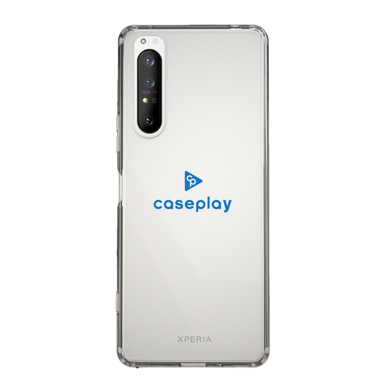 Slim Protection Case［ オリジナル - caseplayロゴ - Blue/D ］