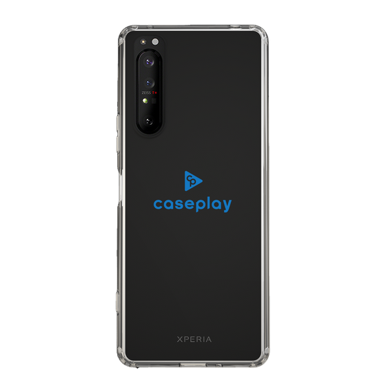 Slim Protection Case［ オリジナル - caseplayロゴ - Blue/D ］