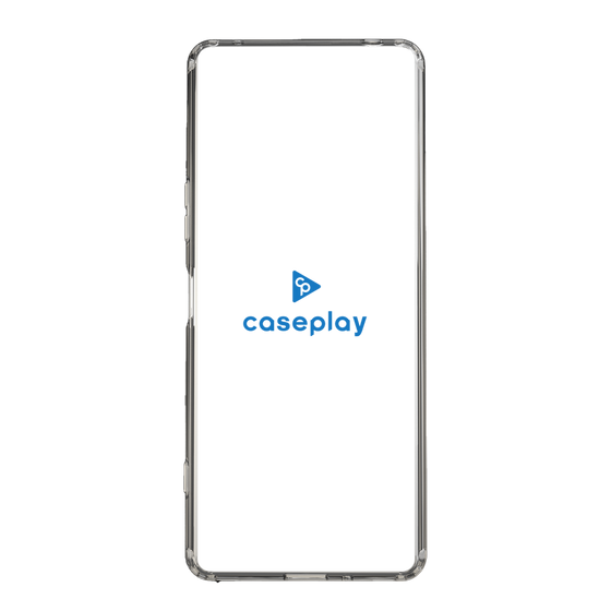 Slim Protection Case［ オリジナル - caseplayロゴ - Blue/D ］