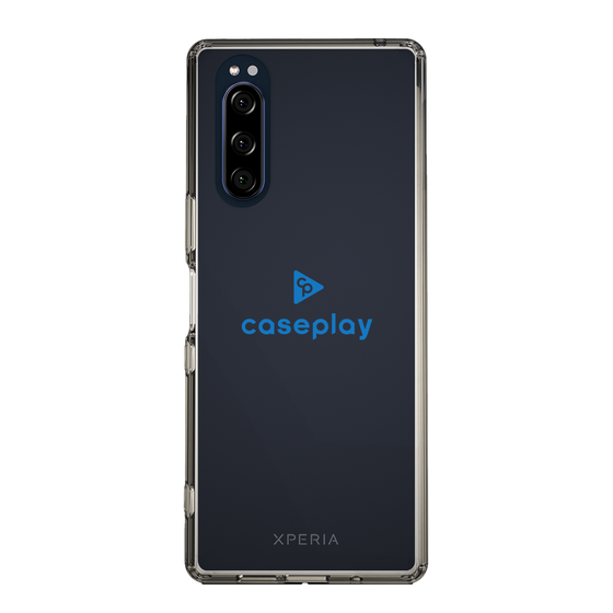 Slim Protection Case［ オリジナル - caseplayロゴ - Blue/D ］