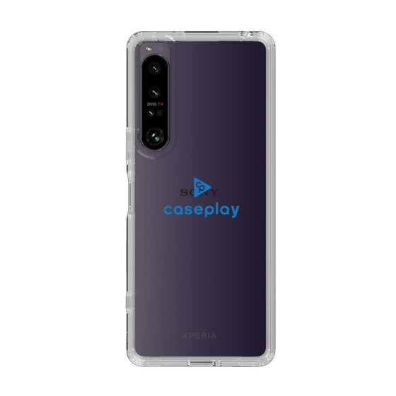 Slim Protection Case［ オリジナル - caseplayロゴ - Blue/D ］