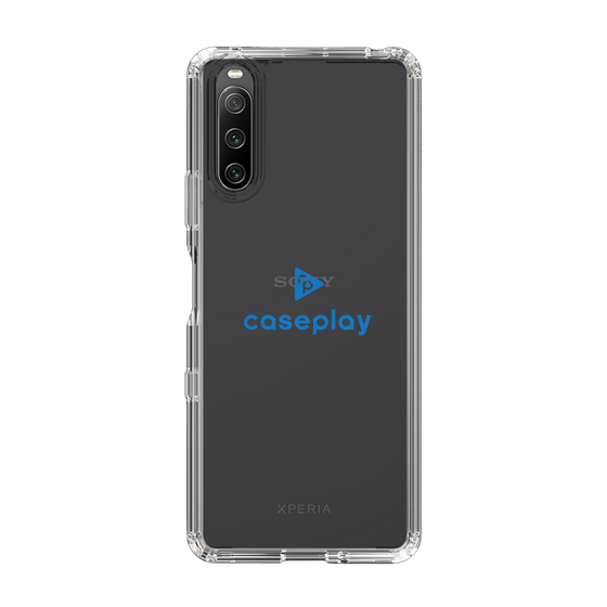 Slim Protection Case［ オリジナル - caseplayロゴ - Blue/D ］