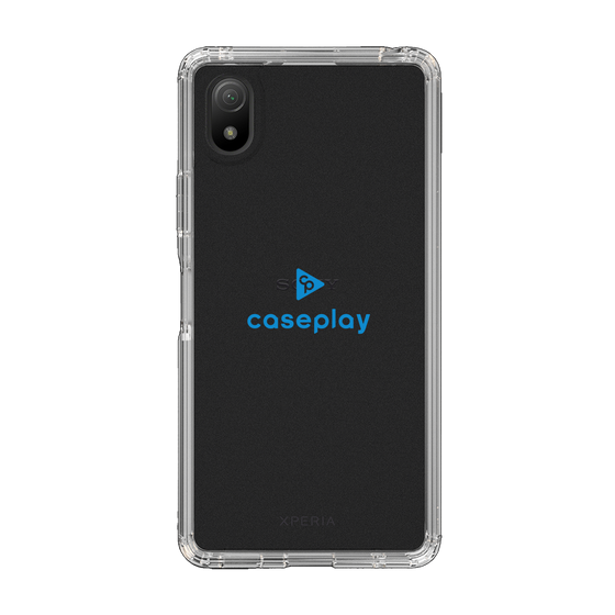 Slim Protection Case［ オリジナル - caseplayロゴ - Blue/D ］