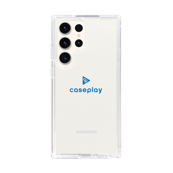 Slim Protection Case［ オリジナル - caseplayロゴ - Blue/D ］