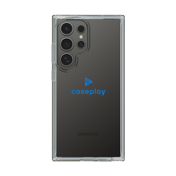 Slim Protection Case［ オリジナル - caseplayロゴ - Blue/D ］
