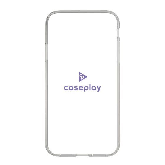 Slim Protection Case［ オリジナル - caseplayロゴ - Purple/D ］