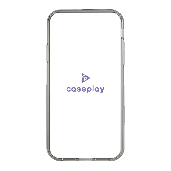 Slim Protection Case［ オリジナル - caseplayロゴ - Purple/D ］
