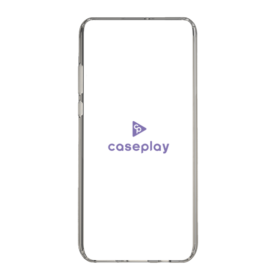 Slim Protection Case［ オリジナル - caseplayロゴ - Purple/D ］
