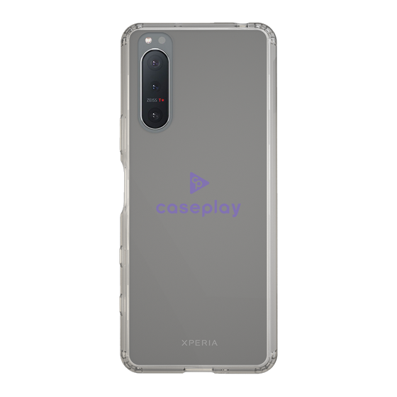 Slim Protection Case［ オリジナル - caseplayロゴ - Purple/D ］