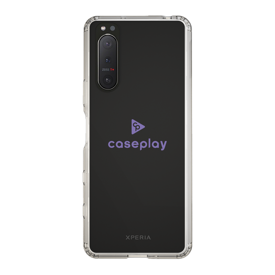 Slim Protection Case［ オリジナル - caseplayロゴ - Purple/D ］