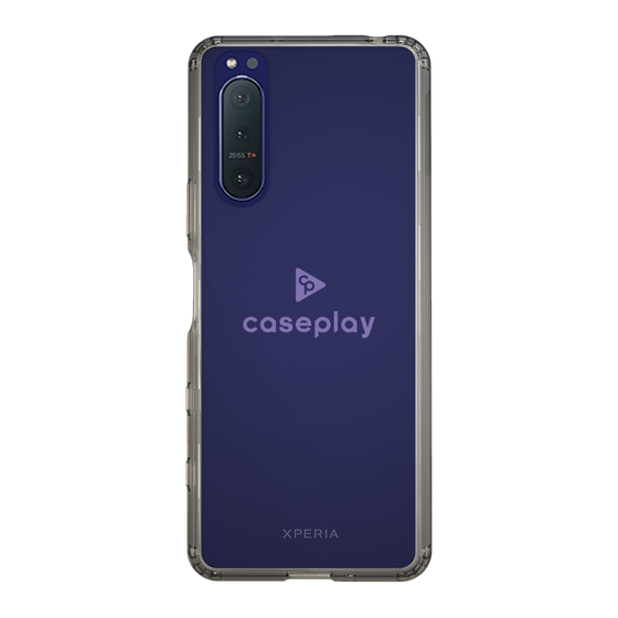Slim Protection Case［ オリジナル - caseplayロゴ - Purple/D ］