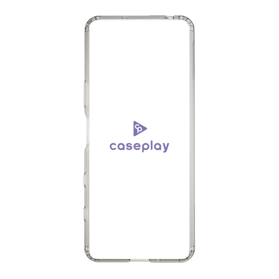 Slim Protection Case［ オリジナル - caseplayロゴ - Purple/D ］