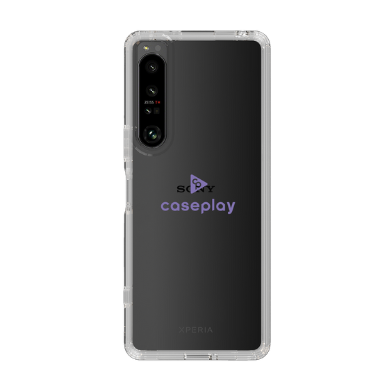 Slim Protection Case［ オリジナル - caseplayロゴ - Purple/D ］