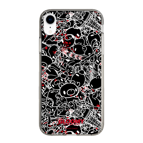 Slim Protection Case［ Gloomy - Pattern - Black ］