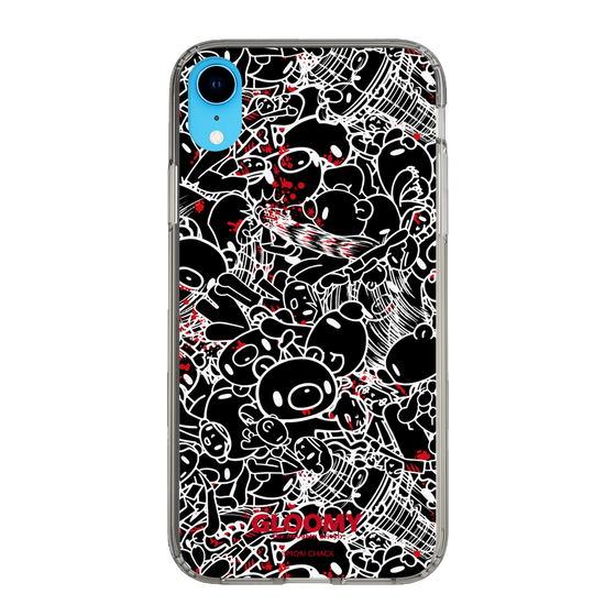 Slim Protection Case［ Gloomy - Pattern - Black ］