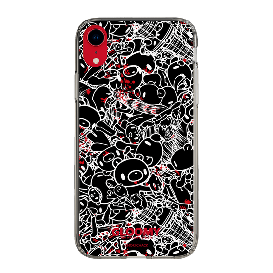 Slim Protection Case［ Gloomy - Pattern - Black ］