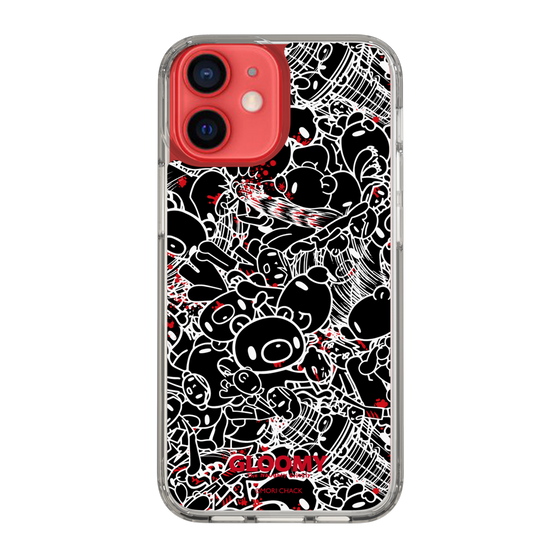 Slim Protection Case［ Gloomy - Pattern - Black ］