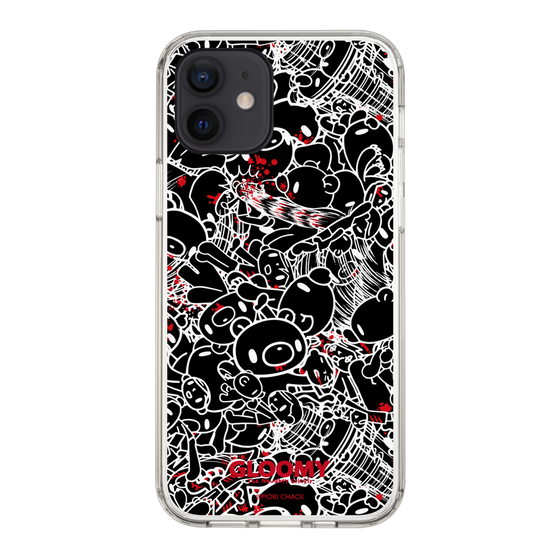 Slim Protection Case［ Gloomy - Pattern - Black ］