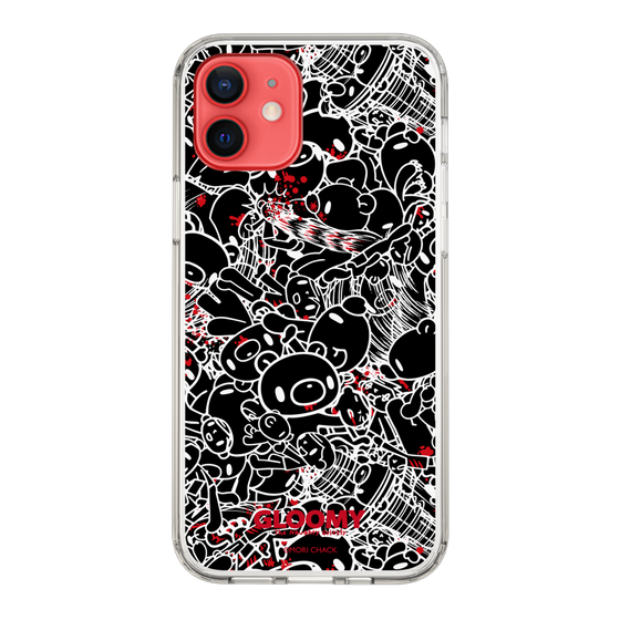 Slim Protection Case［ Gloomy - Pattern - Black ］