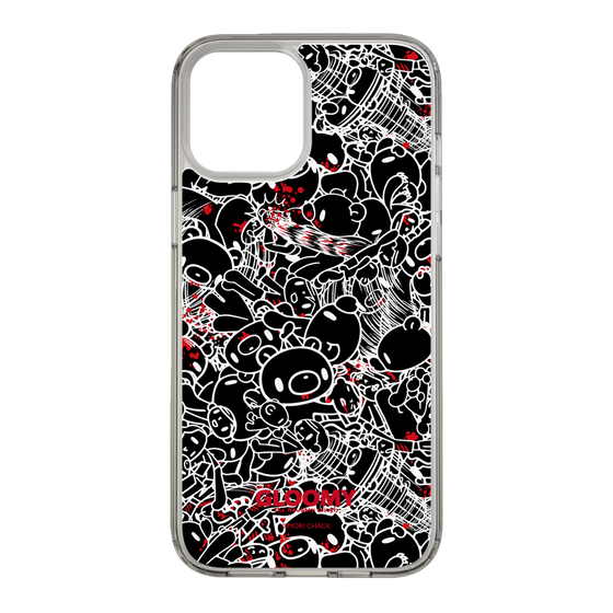 Slim Protection Case［ Gloomy - Pattern - Black ］