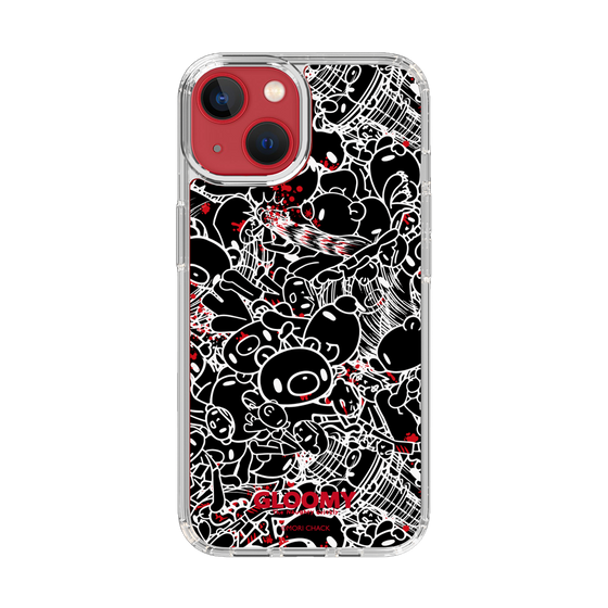 Slim Protection Case［ Gloomy - Pattern - Black ］