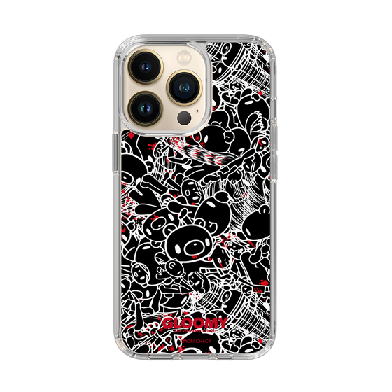 Slim Protection Case［ Gloomy - Pattern - Black ］