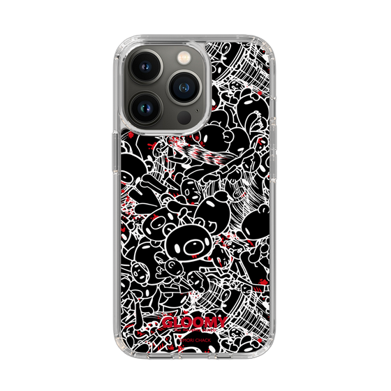 Slim Protection Case［ Gloomy - Pattern - Black ］