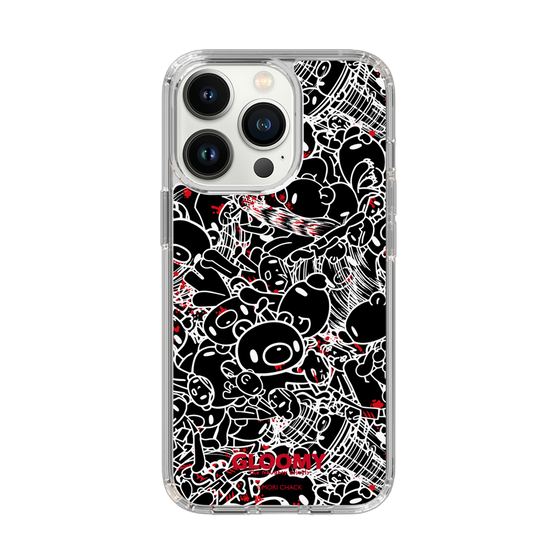 Slim Protection Case［ Gloomy - Pattern - Black ］
