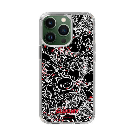 Slim Protection Case［ Gloomy - Pattern - Black ］