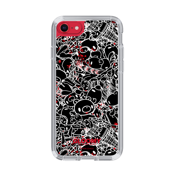 Slim Protection Case［ Gloomy - Pattern - Black ］
