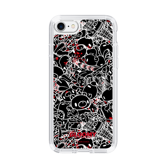 Slim Protection Case［ Gloomy - Pattern - Black ］