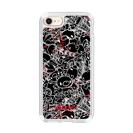 Slim Protection Case［ Gloomy - Pattern - Black ］