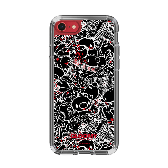Slim Protection Case［ Gloomy - Pattern - Black ］