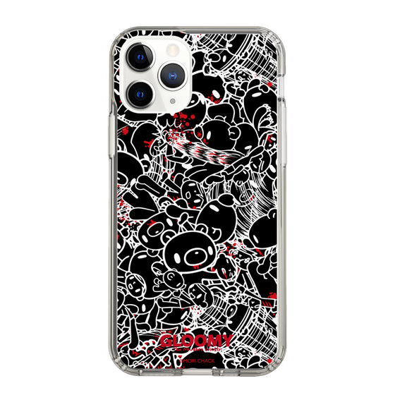 Slim Protection Case［ Gloomy - Pattern - Black ］