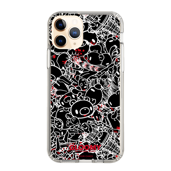 Slim Protection Case［ Gloomy - Pattern - Black ］